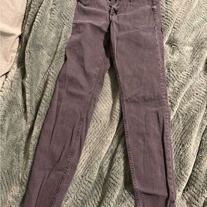 Washed Black Skinny Jeans